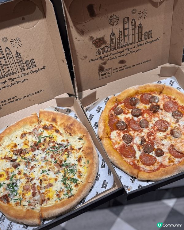 Dough Bros 嘅Pizza真係又正又好味，芝士多到可...