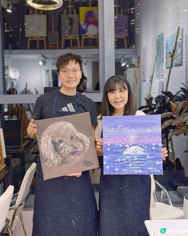 輕鬆Art Jamming🎨 x 西施畫坊•北角店