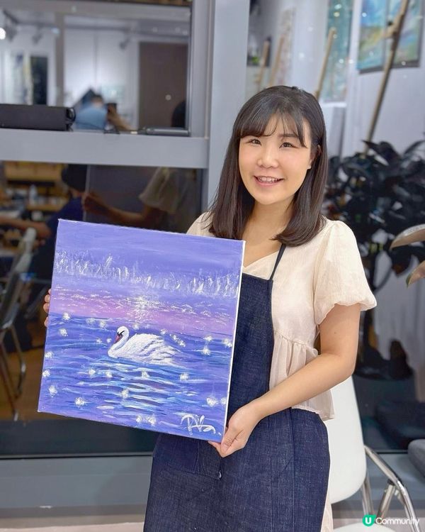 輕鬆Art Jamming🎨 x 西施畫坊•北角店