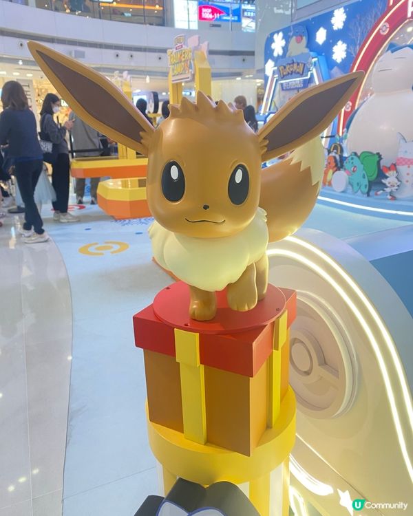 比卡超手遊打卡地✨有實體閃卡、卡比獸、超可愛伊布😍