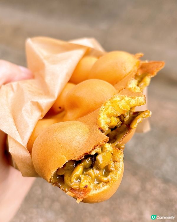 🎏元朗Eggcellent 852💚夾心雙重開心果雞蛋仔