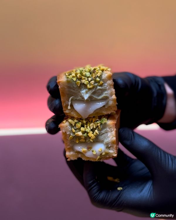 超拉絲麻糬蛋撻😍