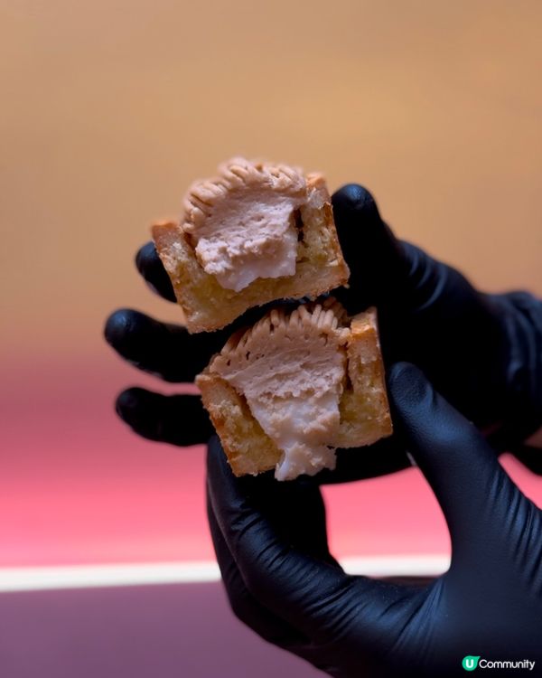 超拉絲麻糬蛋撻😍