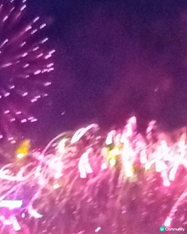 新年快樂🎉🎊  尖沙咀觀賞除夕倒數煙花匯演🎆🎇