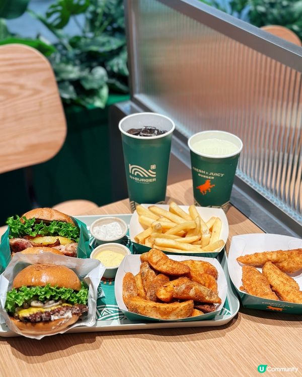 N+ Burger❤️全港首間擁有澳洲自家飼養牧場嘅漢堡店🍔🍟