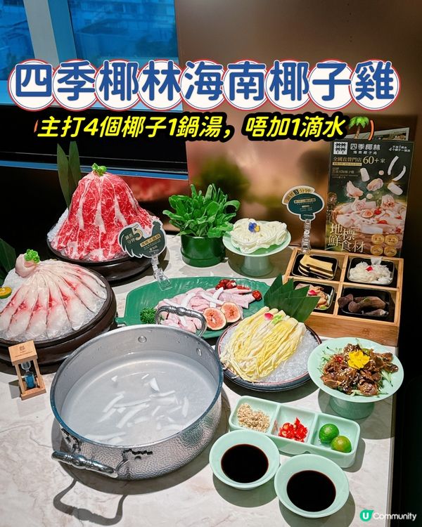 椰子雞湯火鍋🍲 正！