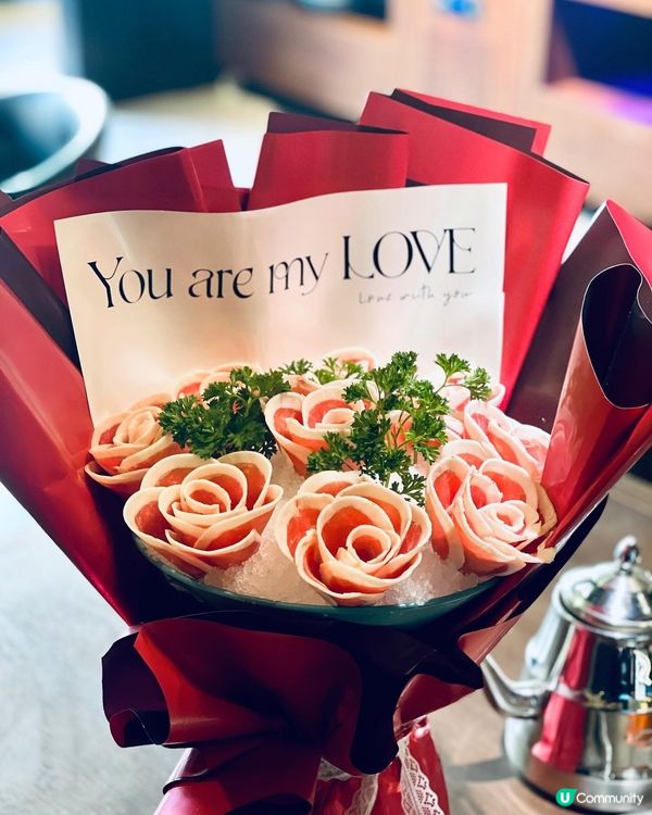 令人超有驚喜嘅🌟羊肉手捧花🌟💕真係好浪漫丫💗