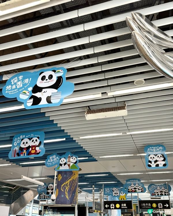 🐼可愛大熊貓打卡熱點📸｢大熊貓暢遊 MTR｣