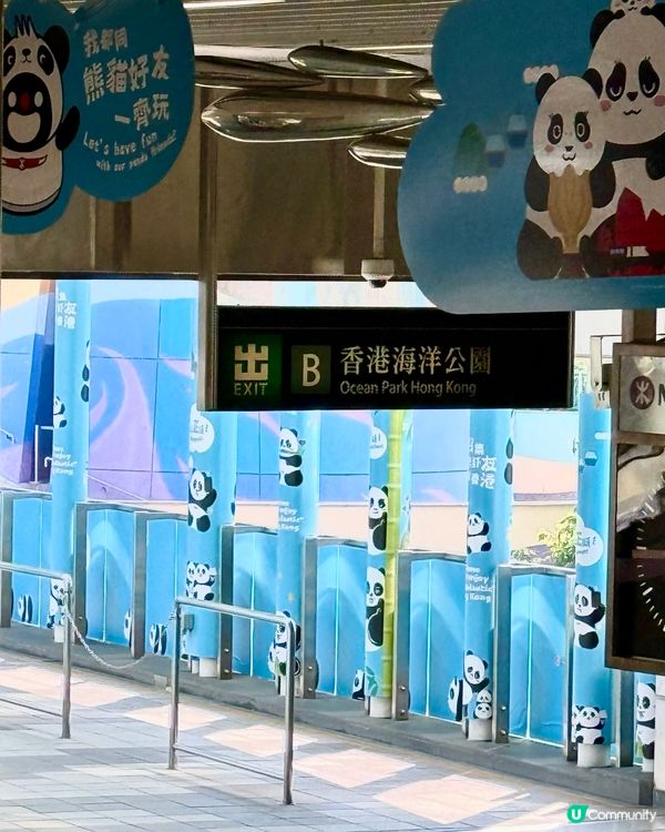 🐼可愛大熊貓打卡熱點📸｢大熊貓暢遊 MTR｣