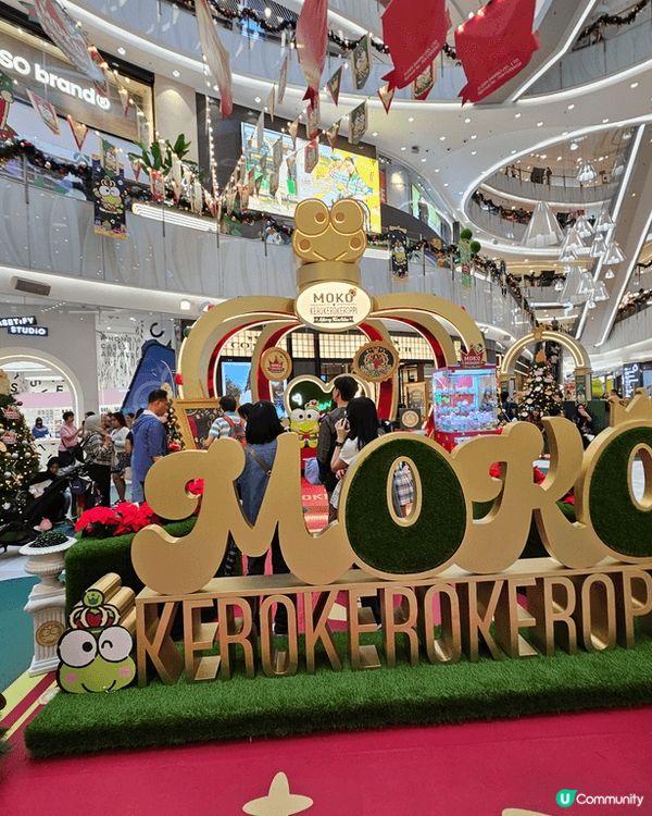 旺角新世紀廣場， 有我最喜歡嘅卡通人物keroppi，還充滿...