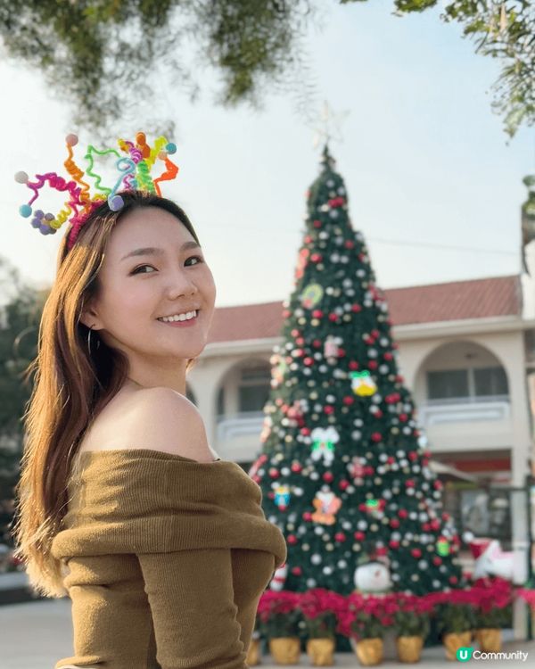 聖誕節去元朗錦綉花園朋友屋企開party先發現原來呢度有個天...