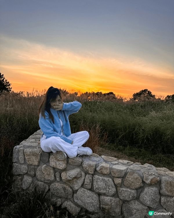 這裏是韓國的首爾天空公園 🌾