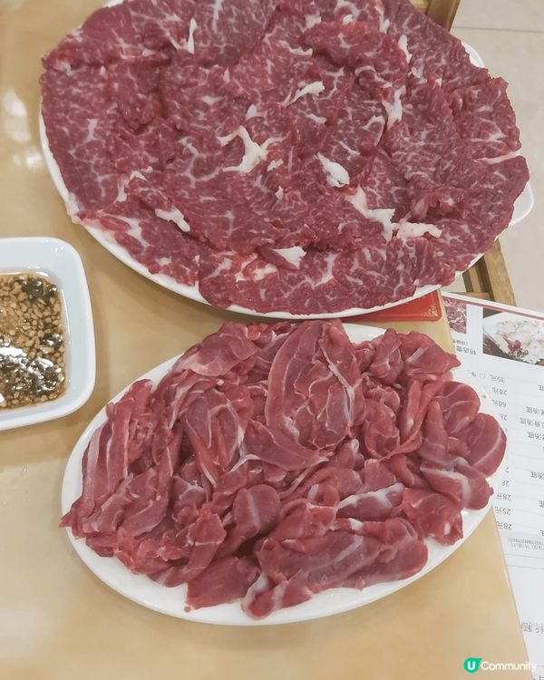 深圳阿翔鮮牛肉火鍋，必食手切雪花牛，大大盤，超好味👍🏻👍🏻👍...
