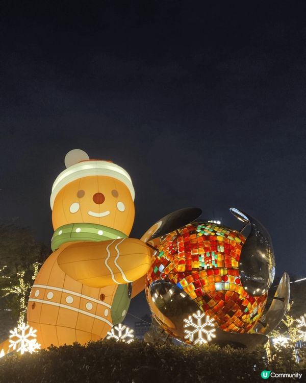 今次去廣州兩日一夜，今年廣州有一些大型的聖誕展館很有聖誕氣氛...