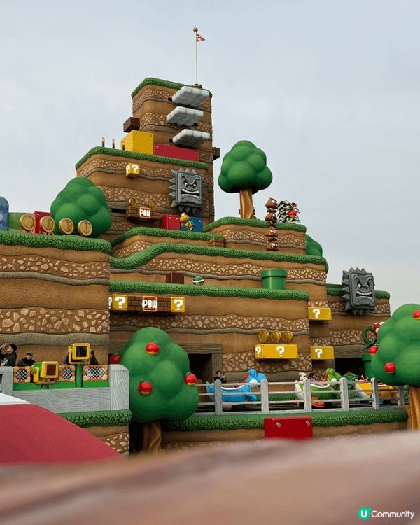 大阪之旅，環球片場內的Super Nintendo Worl...