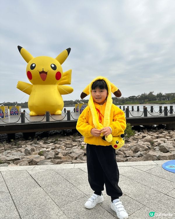 超巨型卡比獸，同埋比卡超已經夠阿仔玩足成日仲有一個好大嘅可以...