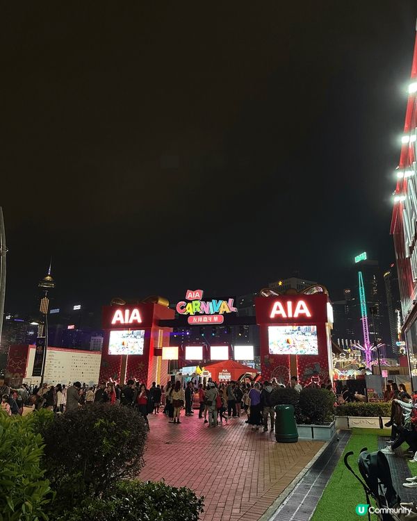 每年必影滑梯，因為每年都有喺門口附近，一打卡就知係AIA。今...