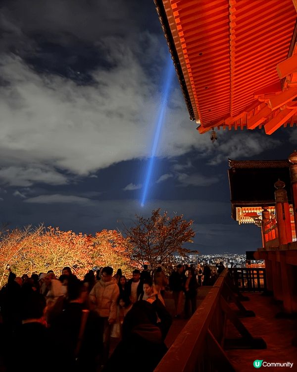 京都清水寺平時只係日間開放，但每年紅葉季節(大約11月尾)都...