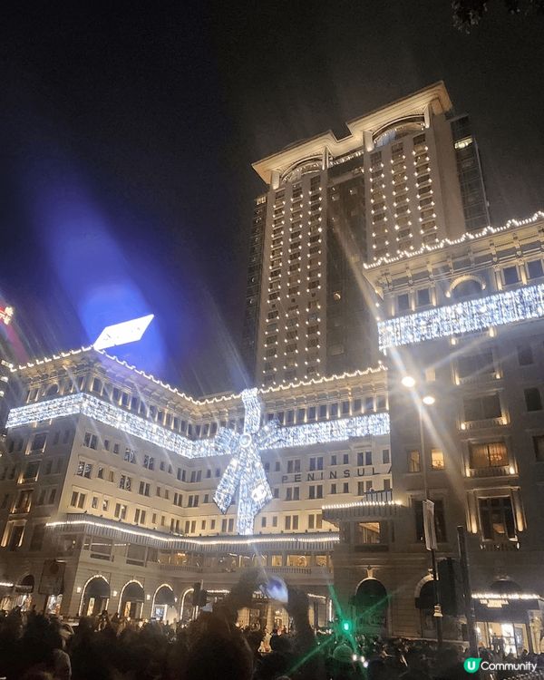 澳門南灣湖睇煙花一流，香港半島酒店-香港最有名酒店之一高水平...