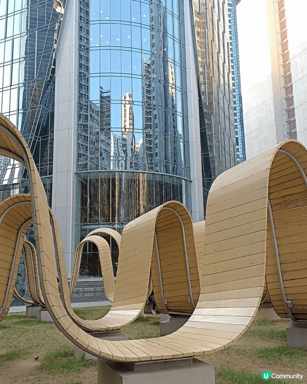 HK.鰂魚湧太古坊四周環境非常值得上班一族和大朋友小朋友休閒...