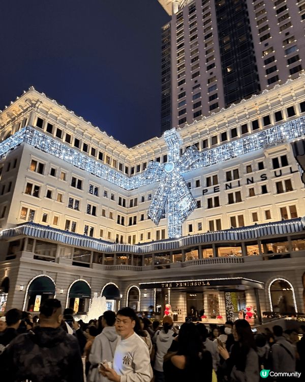 尖沙咀半島酒店，打卡一流，美美的外觀，