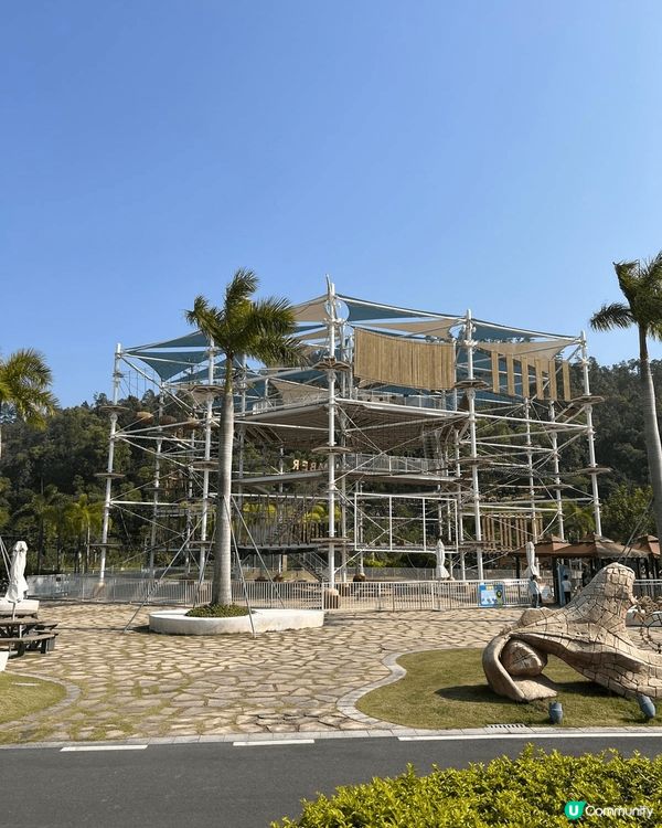 珠海橫琴星樂度露營小鎮係一個好適合一家大細嘅親子度假營。 