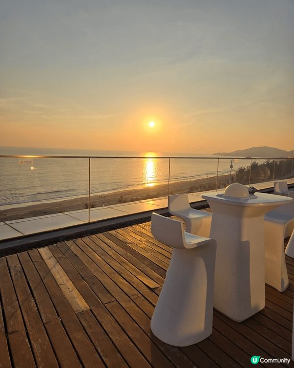 惠州是一個很美的地方，夜晚可以放煙花，日出日落也很美，有一滴...