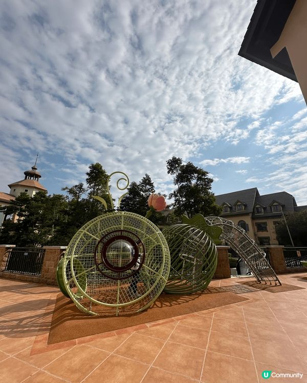 深圳東部華僑城黑森林嘉途酒店歐式建築風格猶如置身歐洲一樣
