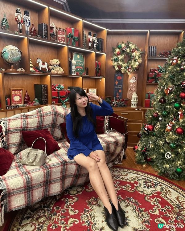 聖誕當然要搵具氣氛嘅打卡點拍照