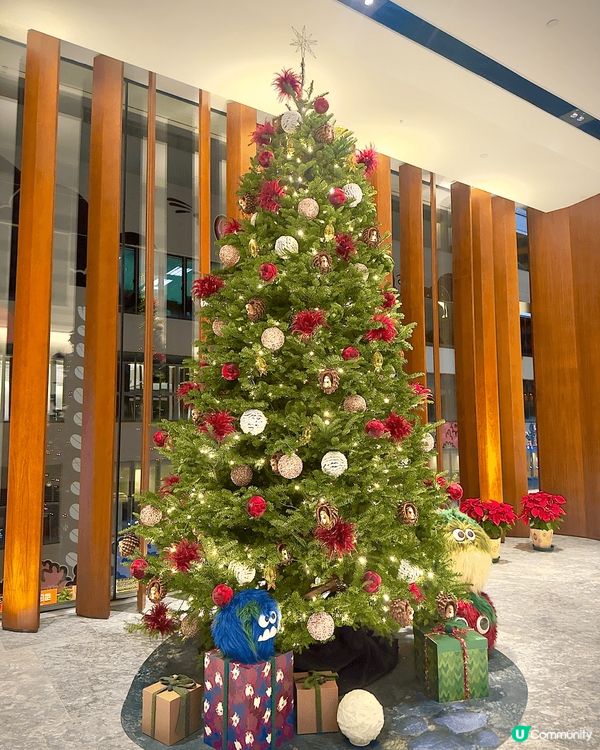 濃濃聖誕色彩，攝於柴灣新翠商場