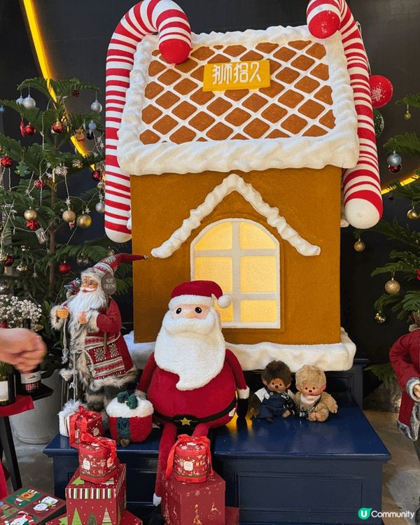 濃濃聖誕色彩，攝於柴灣新翠商場