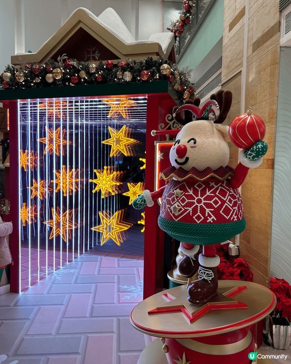 香港迪士尼 德福廣場 皇室堡全部都係聖誕裝飾 打卡好靚