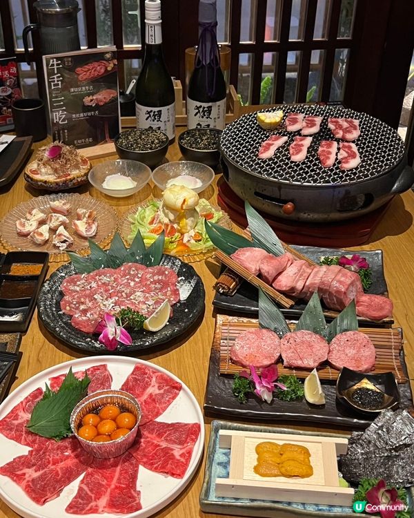 蛇口新發現！富淞一本勝和牛炭火燒 🔥 牛舌3吃😋