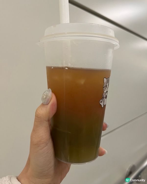 🍋 鴨屎香檸檬茶配椰斑斕凍，正呀！😋