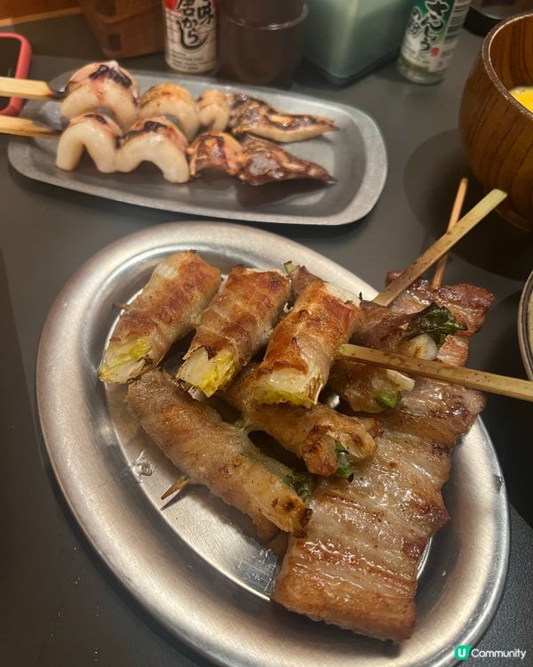 元朗都有好食嘅串燒居酒屋🏮🤤服務仲好好添！