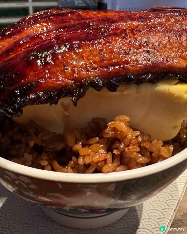 炭燒鰻魚玉子牛肉丼