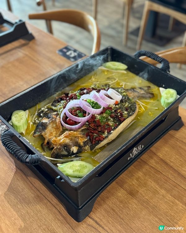 尖沙咀熱辣辣川菜🔥小魚兒烤魚雞煲🐟🌶️午市套餐抵食