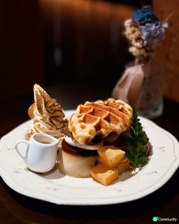 #韓式甜品打卡📸超大份開心果刨冰💚