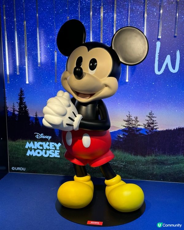 許願米奇老鼠!海港城屋頂出現超大隻7米高嘅米奇,合上雙手希望...