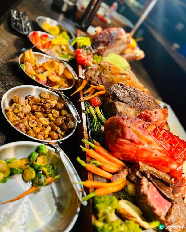 海鮮燒烤｜魚子醬｜深圳前海艾美酒店自助餐｜全日餐廳