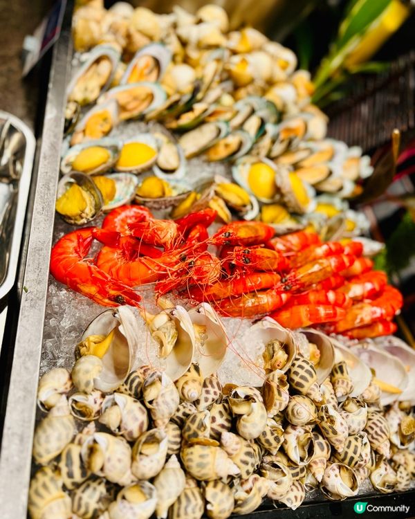 海鮮燒烤｜魚子醬｜深圳前海艾美酒店自助餐｜全日餐廳