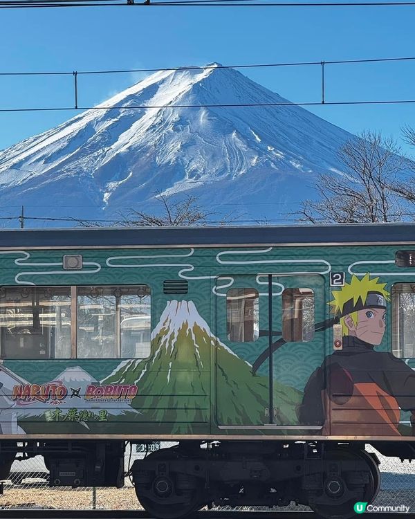 不同時間的富士山🗻