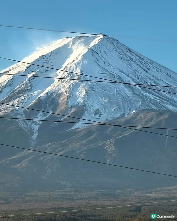 不同時間的富士山🗻