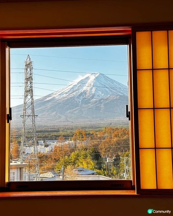 不同時間的富士山🗻
