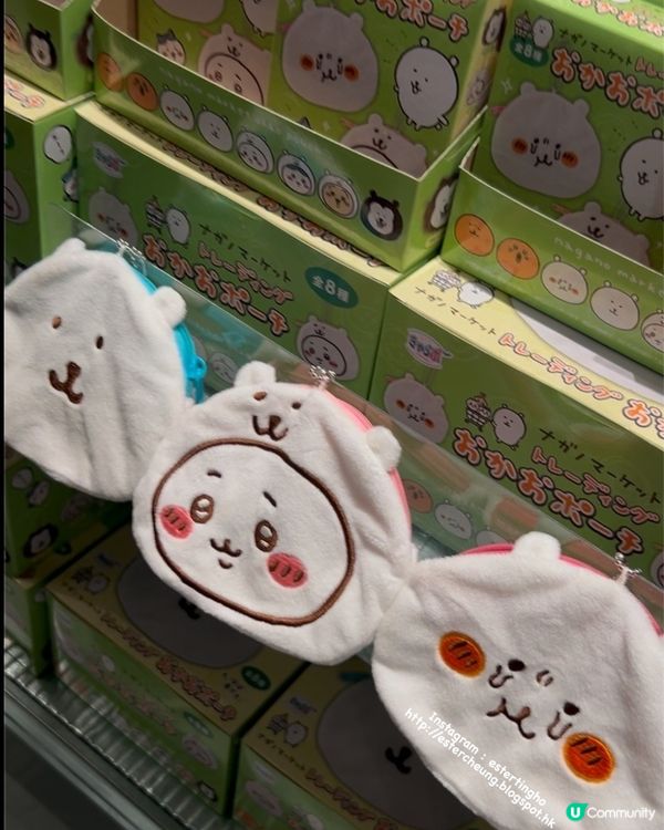 集結了 Chiikawa 作者 Nagano 筆下角色周邊