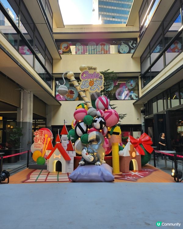 中環街市聖誕迪士尼貓狗真熱鬧