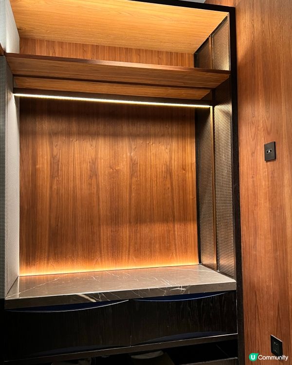 夢想旅居｜深圳前海艾美酒店｜獨立衣帽間｜玄關｜吧枱