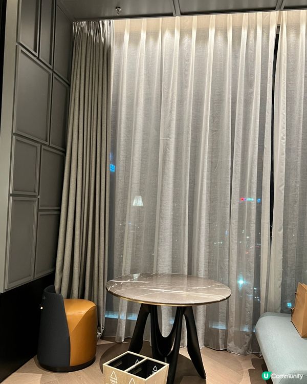 夢想旅居｜深圳前海艾美酒店｜獨立衣帽間｜玄關｜吧枱