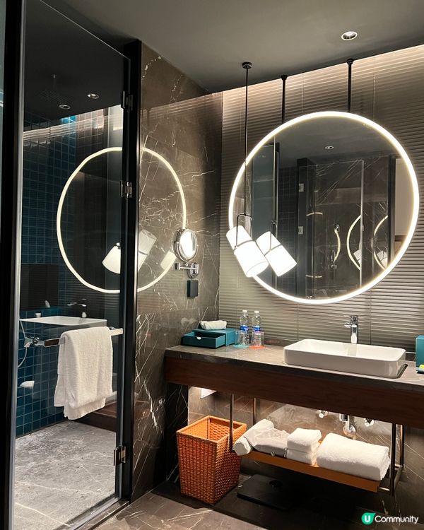 夢想旅居｜深圳前海艾美酒店｜獨立衣帽間｜玄關｜吧枱