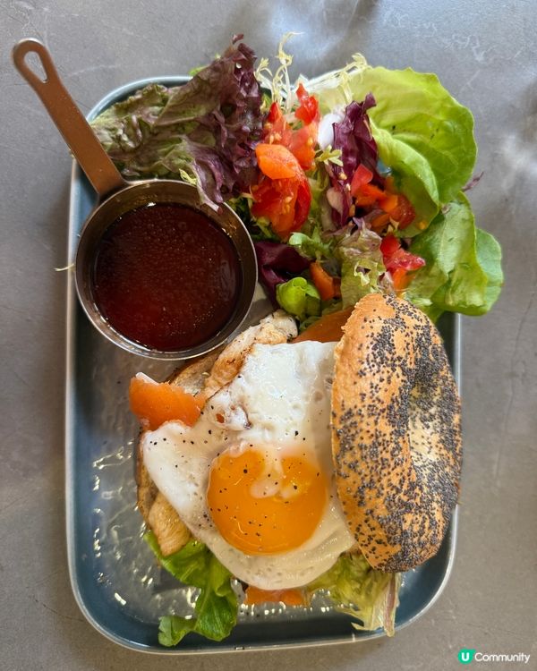 元朗Cafe早餐😋  超抵食大份量！